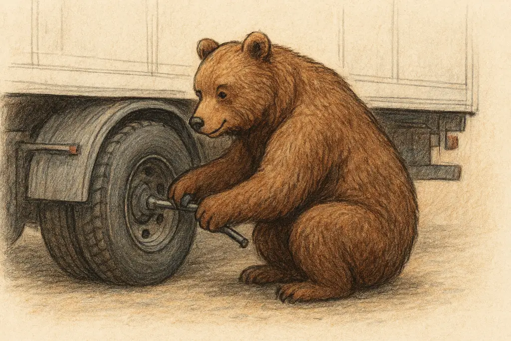 radnabe am auflieger