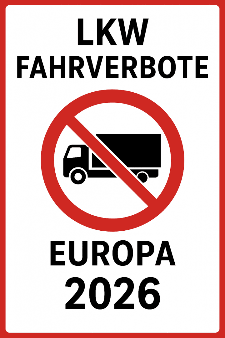 Fahrverbot Frankreich Lkw