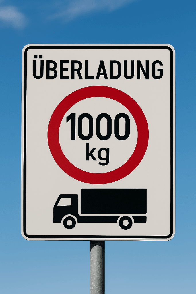 Überladung beim LKW
