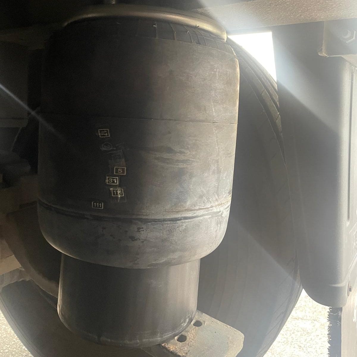 Luftbalg Wechsel Auflieger Montabaur