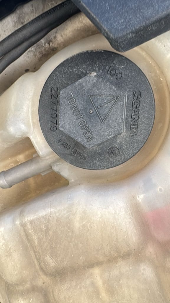 Scania R450 Kühlwasserprobleme Spanien