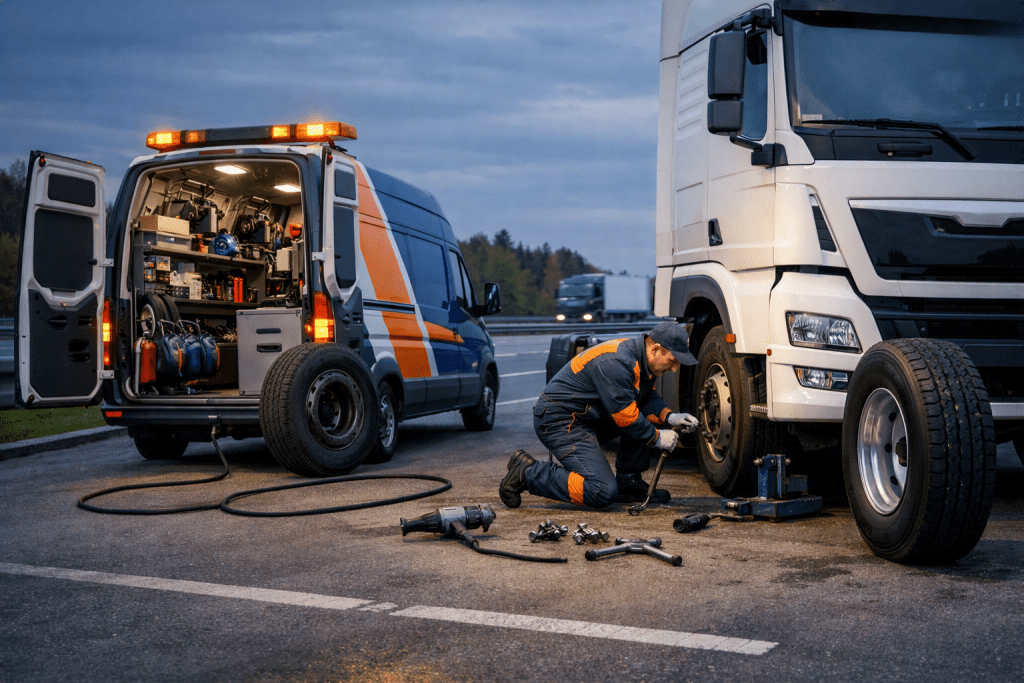 LKW Reifenservice
